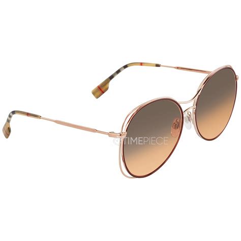 Burberry™ BE3105 Round Sunglasses 